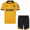 Wolves FC Conjunto 2025 2026 Casa Amarillo - Wolves Fc Equipacion | escamisetasfutbol
