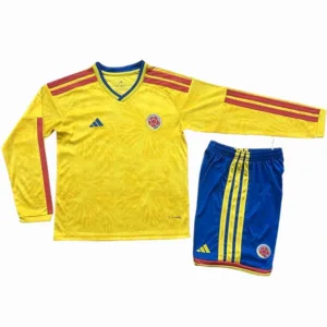 Colombia Niños Conjunto 2026 Casa Amarillo - Colombia Niños Barata | escamisetasfutbol