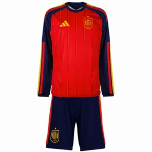 España Niños Conjunto 2026 Casa Azul - España Niños Barata | escamisetasfutbol