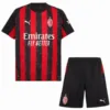 AC Milan Niños Conjunto 2025 2026 Casa Rojo - Tuta AC Milan Niños | escamisetasfutbol