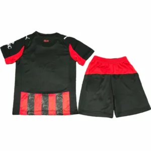 AC Milan Niños Conjunto 2025 2026 Casa Rojo - Tuta AC Milan Niños | escamisetasfutbol