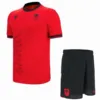 Albania Niños Conjunto 2026 Casa Rojo - Albania Niños Barata | escamisetasfutbol