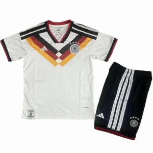 Alemania Niños Conjunto 2026 Casa Blanco - Equipacion Alemania Niños | escamisetasfutbol