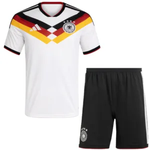Alemania Niños Conjunto 2026 Casa Blanco - Equipacion Alemania Niños | escamisetasfutbol