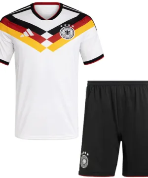 Alemania Niños Conjunto 2026 Casa Blanco - Equipacion Alemania Niños | escamisetasfutbol