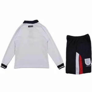 Inglaterra Niños Conjunto Casa Blanco - Conjuntos Argentina Retro | escamisetasfutbol