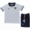 Inglaterra Niños Conjunto Casa Blanco - Conjuntos Argentina Retro | escamisetasfutbol