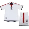 Inglaterra Niños Conjunto 2004 Casa Blanco - Conjuntos Argentina Retro | escamisetasfutbol