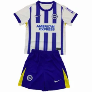 Brighton & Hove Albion Niños Conjunto 2024 2025 Casa Azul - Tuta Brighton & Hove Albion Niños | escamisetasfutbol