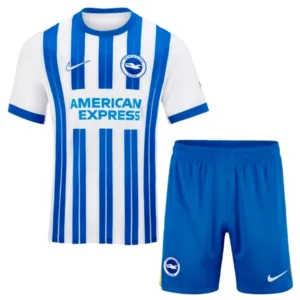 Brighton & Hove Albion Niños Conjunto 2024 2025 Casa Azul - Tuta Brighton & Hove Albion Niños | escamisetasfutbol