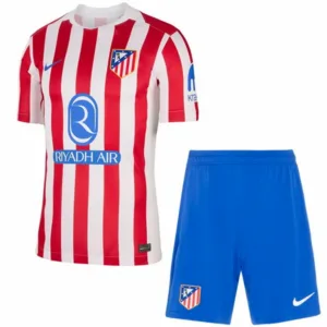 Atlético Madrid Niños Conjunto 2025 2026 Casa Rojo - Equipacion Atletico Madrid Niños | escamisetasfutbol