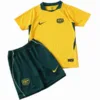 Australia Niños Conjunto 2026 Casa Amarillo - Australia Niños Barata | escamisetasfutbol