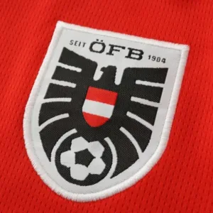 Austria Niños Conjunto 2026 Casa Rojo - Austria Niños Barata | escamisetasfutbol