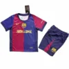 FC Barcelona Niños Conjunto 2024 2025 Casa Rojo - Equipacion Fc Barcelona Niños | escamisetasfutbol