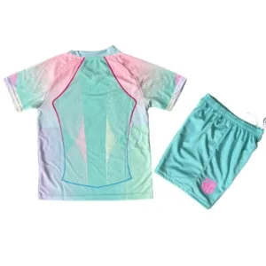 FC Barcelona Niños Conjunto 2024 2025 Casa Verde - Equipacion Fc Barcelona Niños | escamisetasfutbol