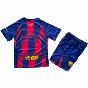 FC Barcelona Niños Conjunto 2025 2026 Casa Azul - Equipacion Fc Barcelona Niños | escamisetasfutbol