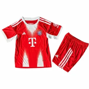Bayern Múnich Niños Conjunto 2025 2026 Casa Rojo - Tuta Bayern Múnich Niños | escamisetasfutbol