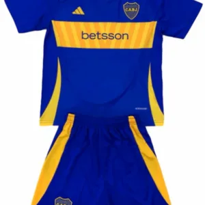 Boca Juniors Niños Conjunto 2024 2025 Casa Azul - Tuta Boca Juniors Niños | escamisetasfutbol