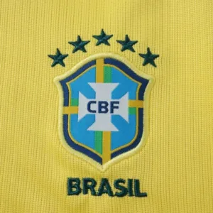 Brasil Niños Conjunto 2026 Casa Amarillo - Equipacion Brasil Niños | escamisetasfutbol