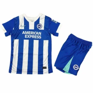 Brighton & Hove Albion Niños Conjunto 2025 2026 Casa Azul - Tuta Brighton & Hove Albion Niños | escamisetasfutbol