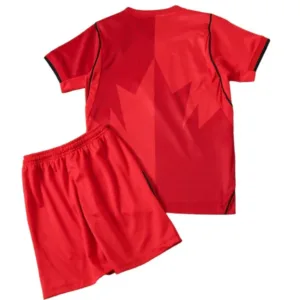 Canadá Niños Conjunto 2026 Casa Rojo - Canadá Niños Barata | escamisetasfutbol