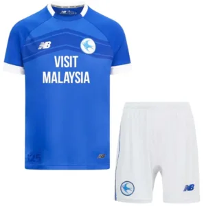 Cardiff City Niños Conjunto 2024 2025 Casa Azul - Tuta Cardiff City Niños | escamisetasfutbol