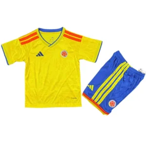 Colombia Niños Conjunto 2026 Casa Amarillo - Colombia Niños Barata | escamisetasfutbol