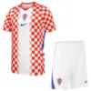 Croacia Niños Conjunto 2026 Casa Rojo - Croacia Niños Barata | escamisetasfutbol