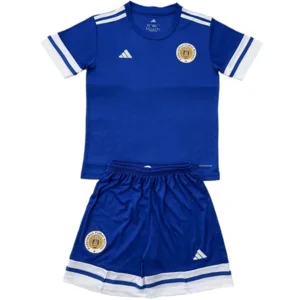 Curazao Niños Conjunto 2026 Casa Azul - Curazao Niños Barata | escamisetasfutbol
