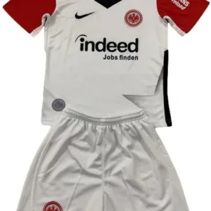 Eintracht Frankfurt Niños Conjunto 2024 2025 Casa Blanco - Tuta Eintracht Frankfurt Niños | escamisetasfutbol