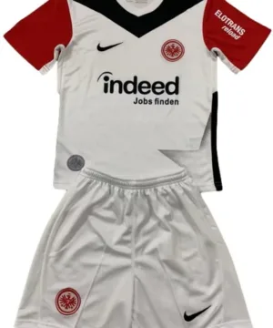 Eintracht Frankfurt Niños Conjunto 2024 2025 Casa Blanco - Tuta Eintracht Frankfurt Niños | escamisetasfutbol