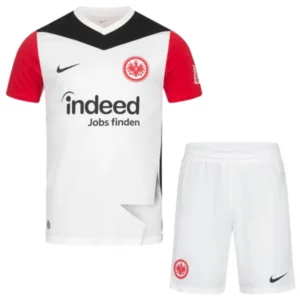 Eintracht Frankfurt Niños Conjunto 2024 2025 Casa Blanco - Tuta Eintracht Frankfurt Niños | escamisetasfutbol