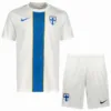 Finlandia Niños Conjunto 2026 Casa Blanco - Finlandia Niños Barata | escamisetasfutbol