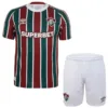 Fluminense Niños Conjunto 2025 2026 Casa Rojo - Tuta Fluminense Niños | escamisetasfutbol