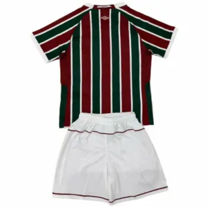 Fluminense Niños Conjunto 2025 2026 Casa Rojo - Tuta Fluminense Niños | escamisetasfutbol