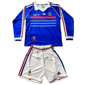 Francia Niños Conjunto Casa Azul - Equipacion Francia Niños | escamisetasfutbol