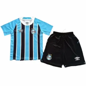Grêmio FBPA Niños Conjunto 2025 2026 Casa Azul - Tuta Grêmio FBPA Niños | escamisetasfutbol