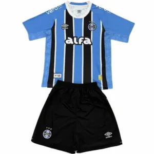 Grêmio FBPA Niños Conjunto 2025 2026 Casa Azul - Tuta Grêmio FBPA Niños | escamisetasfutbol