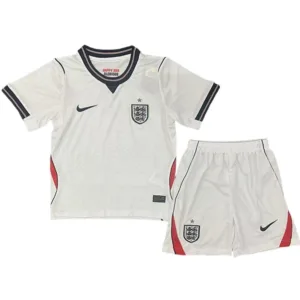 Inglaterra Niños Conjunto 2026 Casa Blanco - Inglaterra Niños Barata | escamisetasfutbol