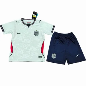 Inglaterra Niños Conjunto 2026 Casa Blanco - Inglaterra Niños Barata | escamisetasfutbol
