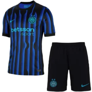 Inter Milán Niños Conjunto 2025 2026 Casa Azul - Equipacion Inter De Milan Niños | escamisetasfutbol