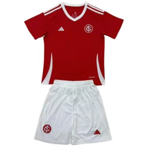 SC Internacional Niños Conjunto 2025 2026 Casa Rojo - Tuta SC Internacional Niños | escamisetasfutbol