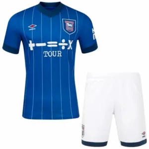 Ipswich Town Niños Conjunto 2024 2025 Casa Azul - Tuta Ipswich Town Niños | escamisetasfutbol