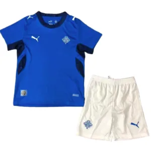 Islandia Niños Conjunto 2026 Casa Azul - Islandia Niños Barata | escamisetasfutbol