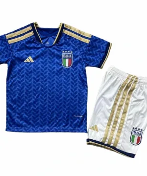 Italia Niños Conjunto 2026 Casa Azul - Equipación Italia Niños | escamisetasfutbol