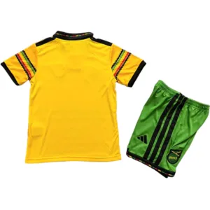 Jamaica Niños Conjunto 2026 Casa Amarillo - Jamaica Niños Barata | escamisetasfutbol