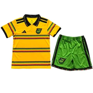 Jamaica Niños Conjunto 2026 Casa Amarillo - Jamaica Niños Barata | escamisetasfutbol