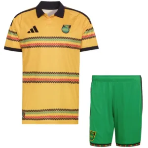 Jamaica Niños Conjunto 2026 Casa Amarillo - Jamaica Niños Barata | escamisetasfutbol