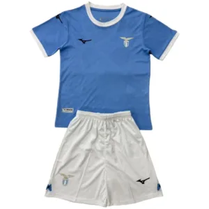 SS Lazio Niños Conjunto 2025 2026 Casa Azul - Tuta SS Lazio Niños | escamisetasfutbol
