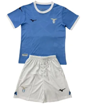 SS Lazio Niños Conjunto 2025 2026 Casa Azul - Tuta SS Lazio Niños | escamisetasfutbol